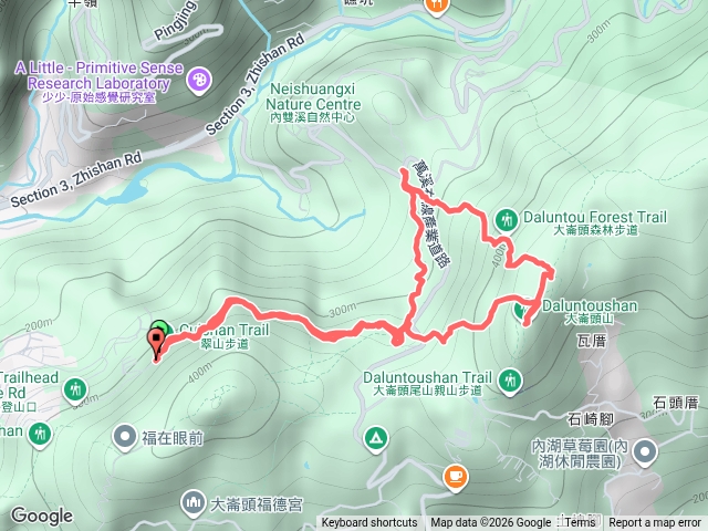 大崙頭森林步道
