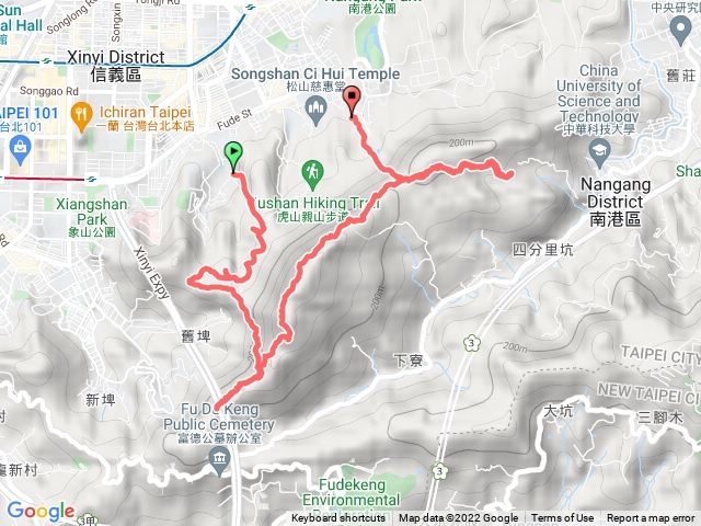 四壽山+南港山+中科大