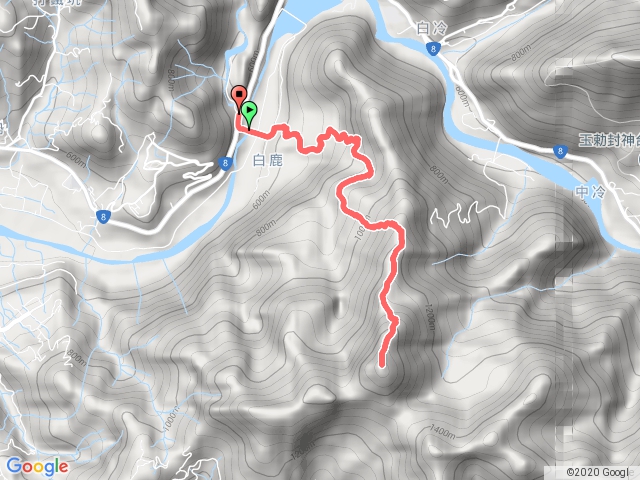谷關七雄 - 白毛山 - 2020/8/29