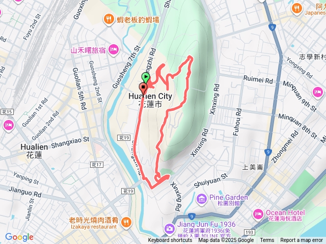 美崙山步道預覽圖