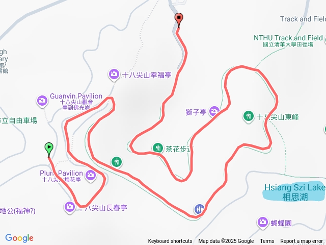十八尖山散步112225