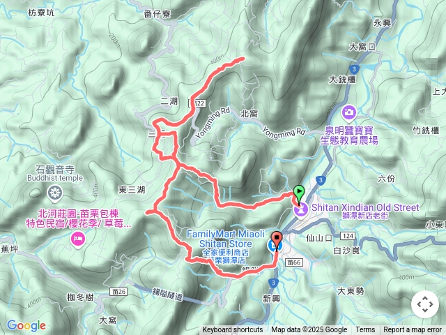 鳴鳳古道O型加番仔寮山