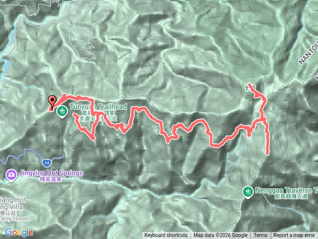 一日奇萊南華（屯原登山口探勘路不通）預覽圖