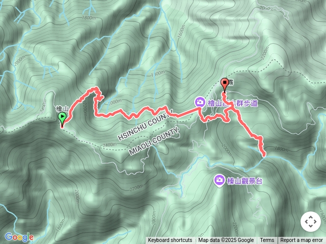 樂山林道檜木巨木群步道觀霧步道