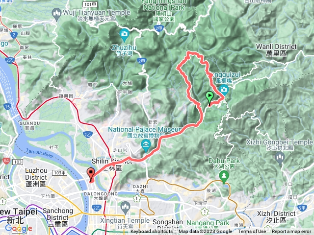 聖人瀑布-風櫃嘴-竹篙山-溪和宮