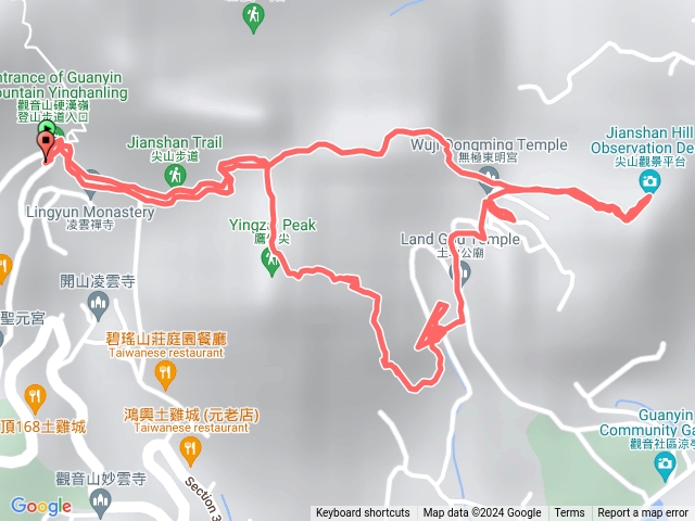 摩天嶺步道