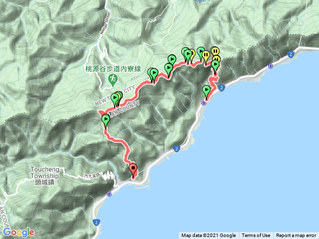 20210328桃源谷步道草嶺線-大溪線