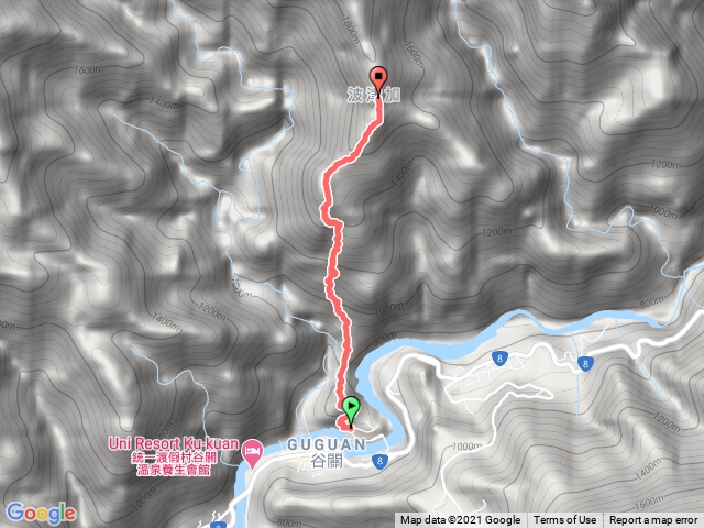 20210307-谷關七雄-老四-波津加山-上坡