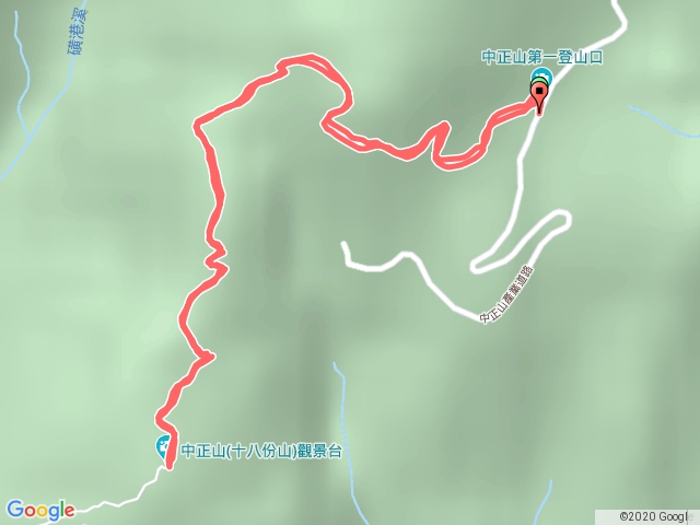 中正山步道 (第一登山口)