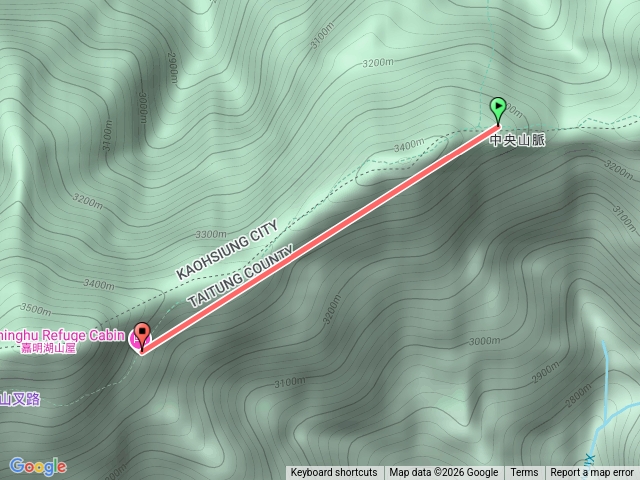 嘉明湖山屋到嘉明湖預覽圖