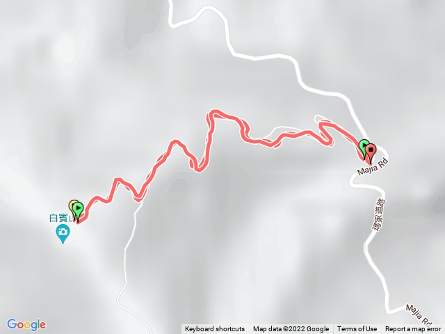 白賓山後登山口