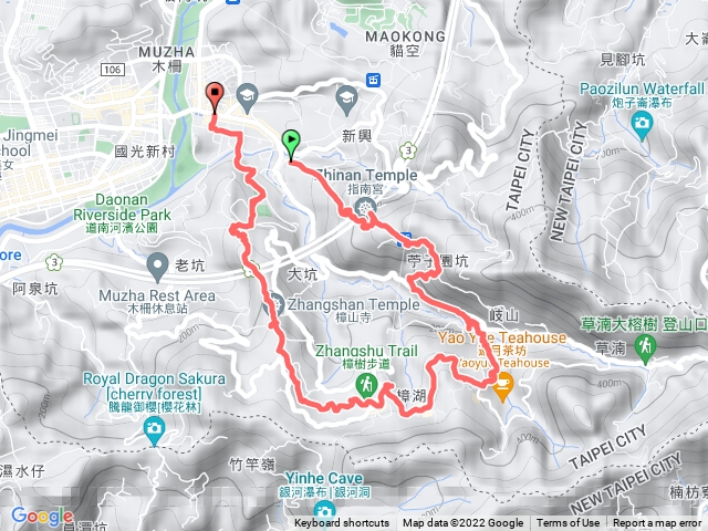 2021年臺北大縱走：尋寶任務臺北大縱走第七段：捷運麟光站至飛龍步道202208281404