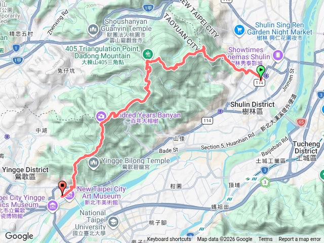 樹鶯縱走預覽圖