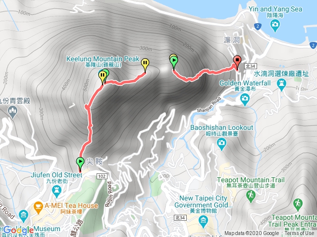基隆山登山口-水湳國小