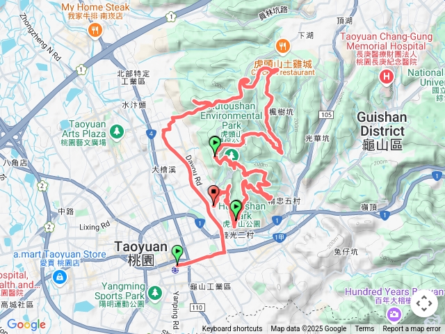 虎頭山13連峰