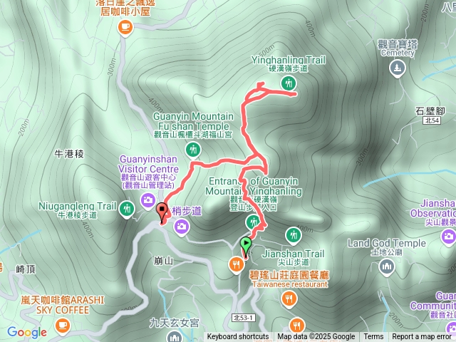 2025 01 09 凌雲禪寺~硬漢嶺步道~五八山~硬姐嶺~觀音山硬漢碑~遊客中心