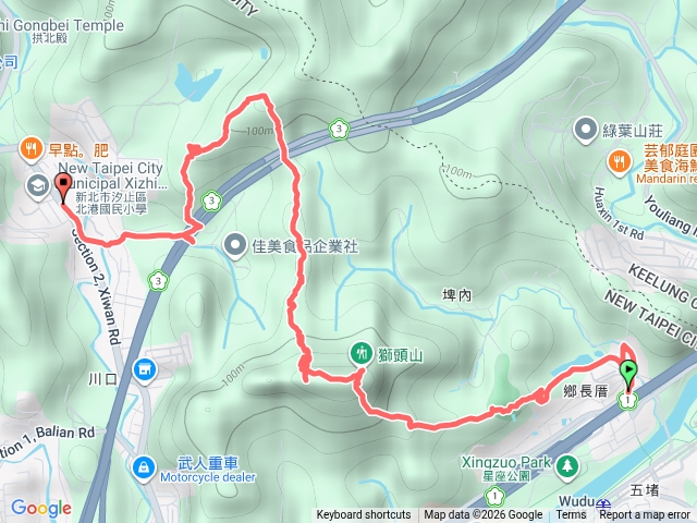 20260412 汐止五堵西頭山鮕鮘坑山