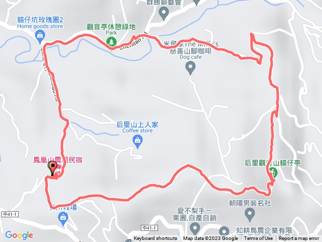 后里鳳凰山觀音山O走