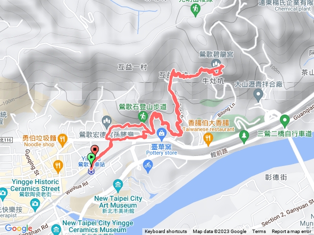 孫龍步道龜公山