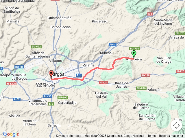 Camino:AtapuercatoBurgos