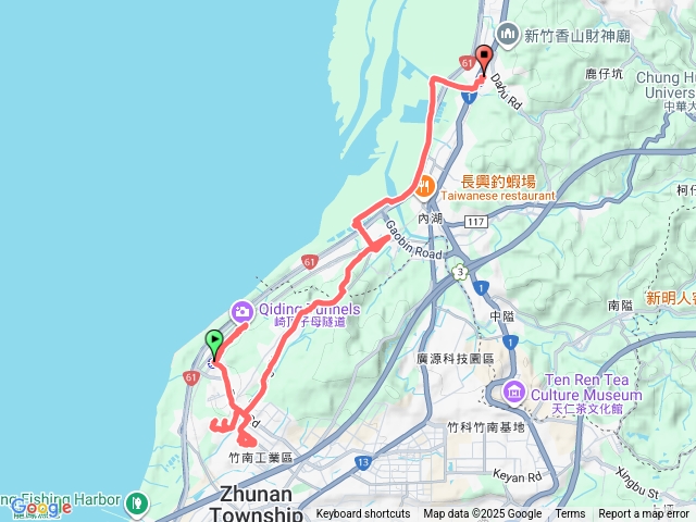 崎頂車站～香山車站縱走（子母隧道、香山溼地）預覽圖