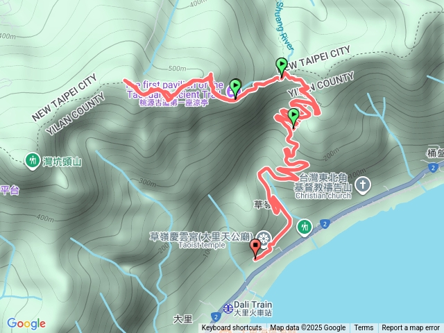 大里草嶺古道預覽圖