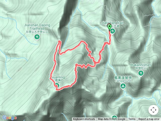 加里山-杜鵑嶺大坪鐵道p型