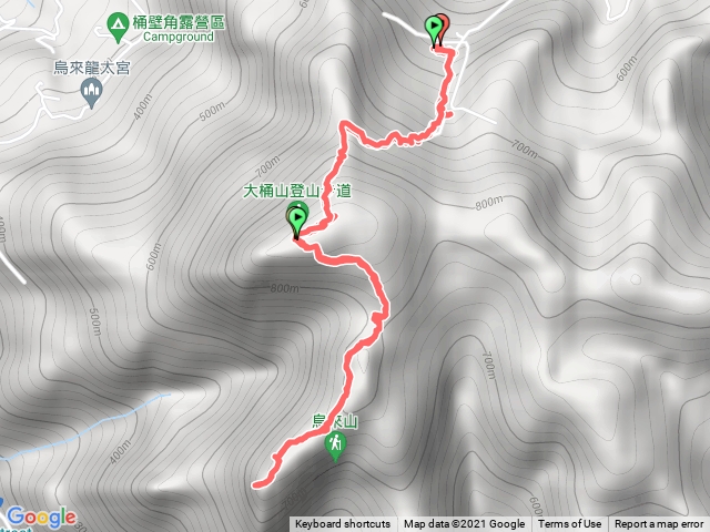 烏桶連走（桂山路起登，反向）