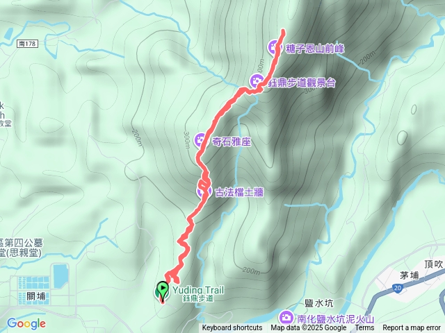鈺鼎步道糖子恩前峰