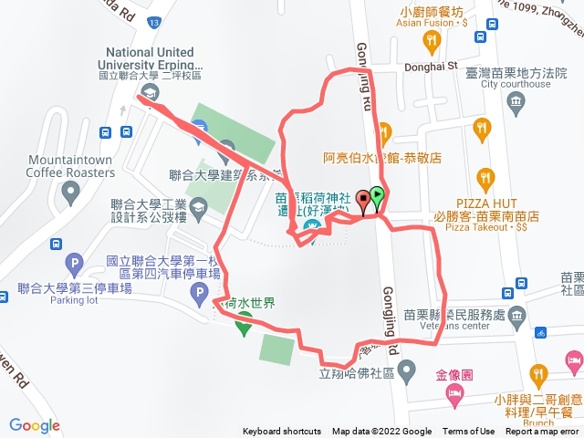 苗栗/苗市/苗栗糖廠稻荷神社、陸軍營地基石、聯大二坪山