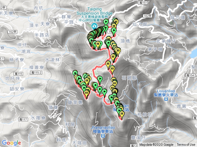 雲嘉五連峰