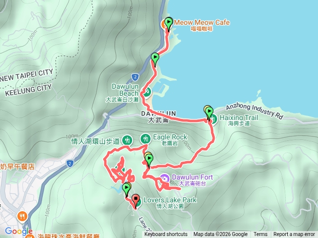 大武崙情人湖老鷹岩預覽圖