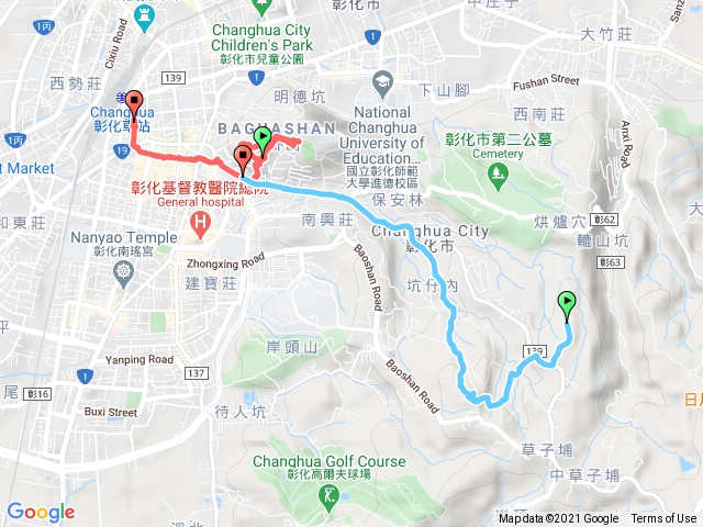 20210207彰化大佛-天空步道-賞鷹步道-三清宮步道