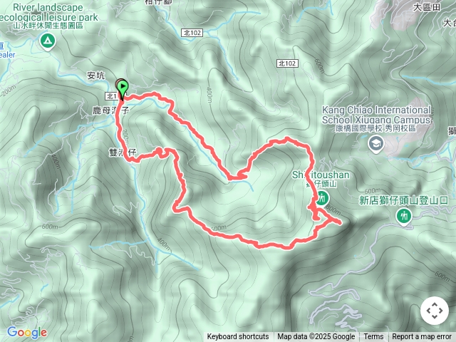 2020-11-15 三峽建安~鹿母潭子~新店獅頭山(前峰、主峰 石寮遺址 觀音洞、土匪洞)~粽串山O繞_