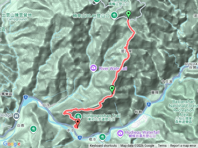 屋東縱走（屋我尾至東卯山）預覽圖