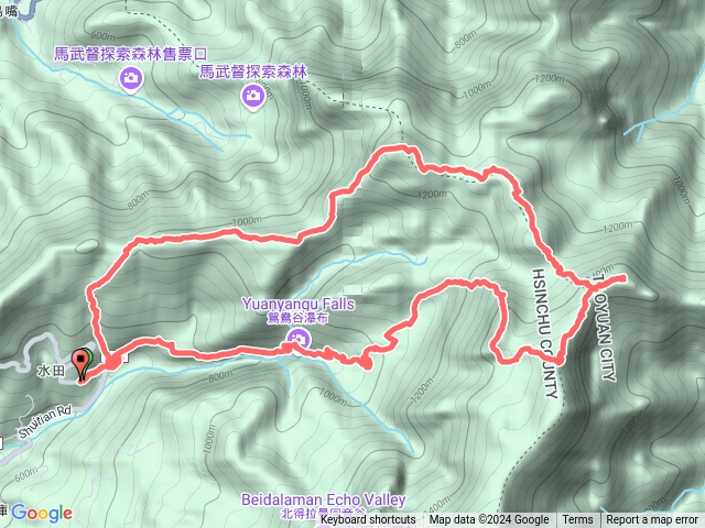 蓮包山-外鳥嘴山-那結山-貴妃山O繞預覽圖