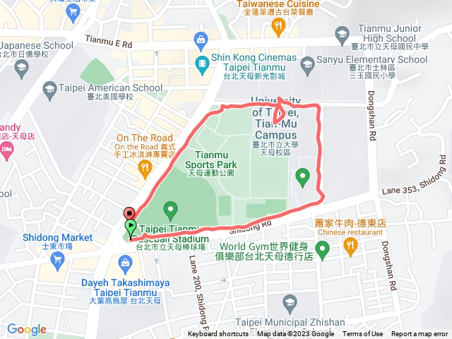 健康大榖東，臺北趴趴走天母運動公園20230812140019預覽圖