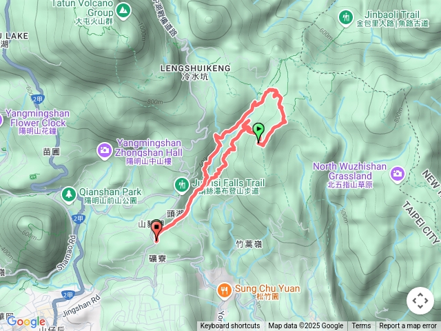 路口商店-溪內古道-竹篙山-絹絲瀑布