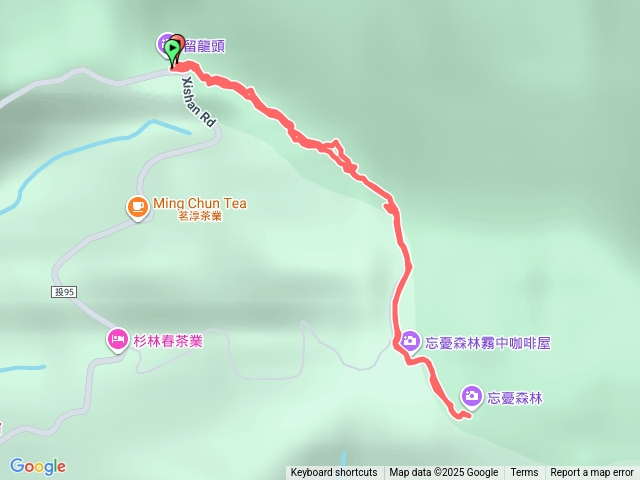 留龍頭上忘憂森林