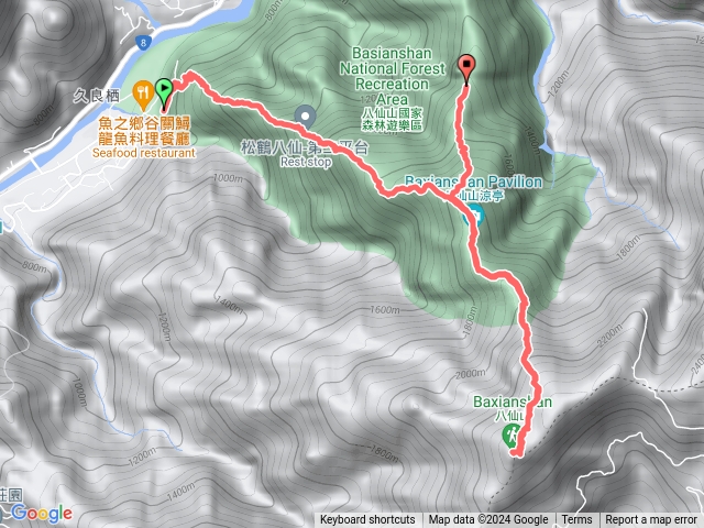 八仙山-松鶴上樂園下