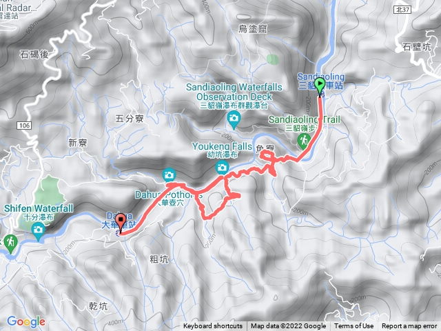 三貂嶺-魚寮山-幼坑古道-大華壺穴