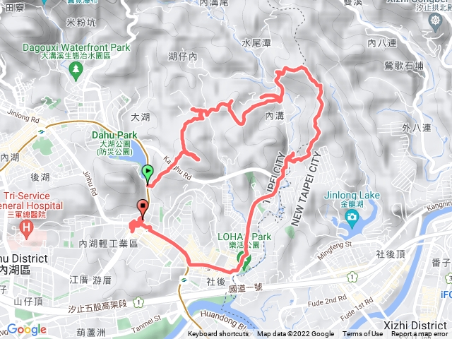 康樂山、明舉山、內溝山行腳