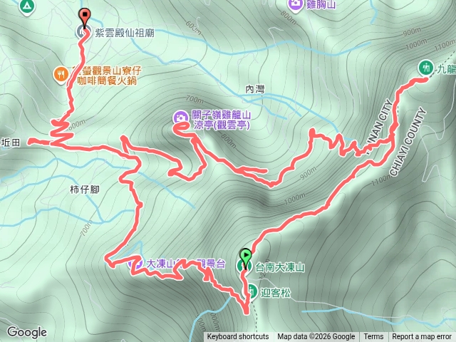雞籠山-九龍山-大凍山預覽圖