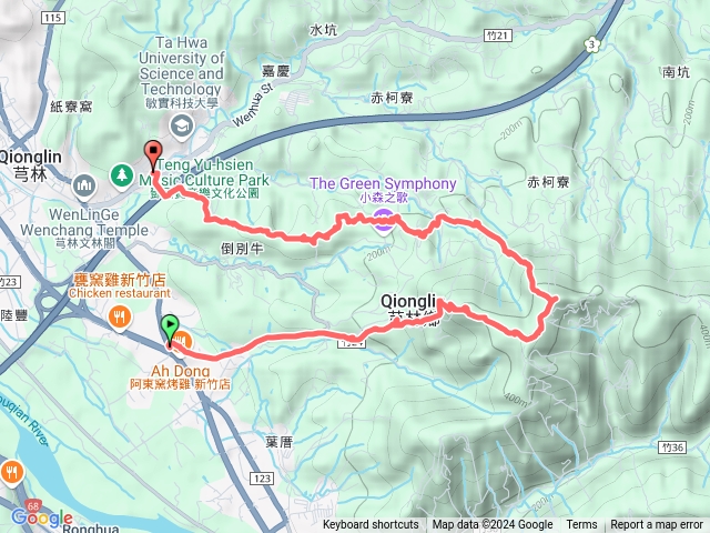 飛牛縱走-飛鳳山-中坑山-倒別牛山預覽圖