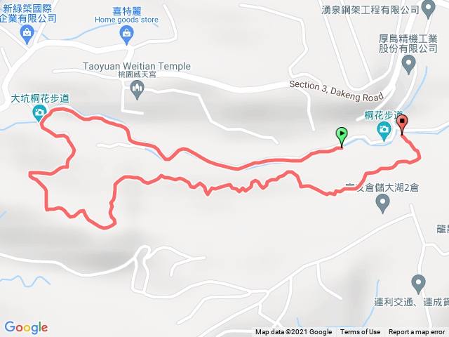 桃園龜山桐花步道