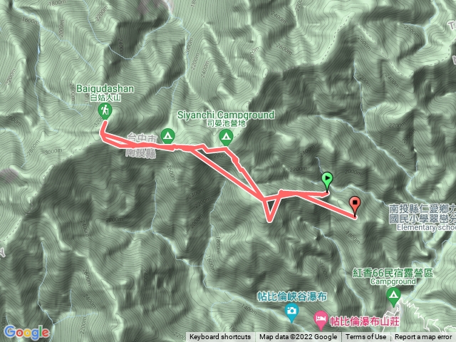 單攻：白姑大山