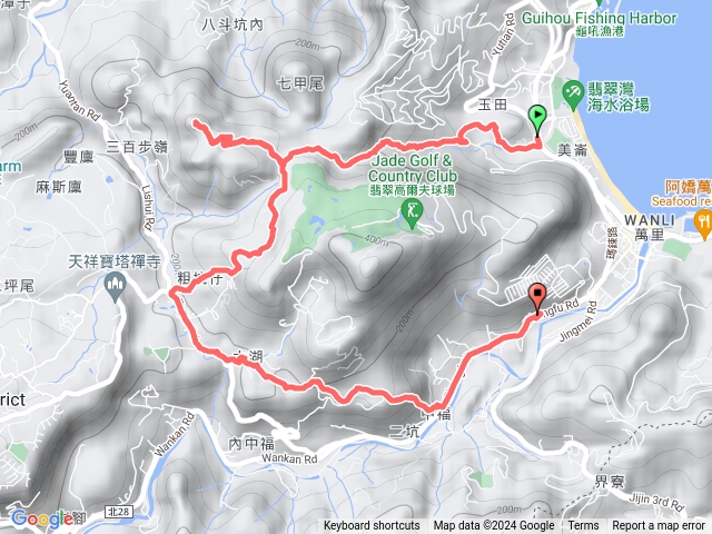 20240817萬里玉田古蓮八斗山大湖保甲路O形