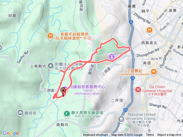功維敘步道貓貍山公園