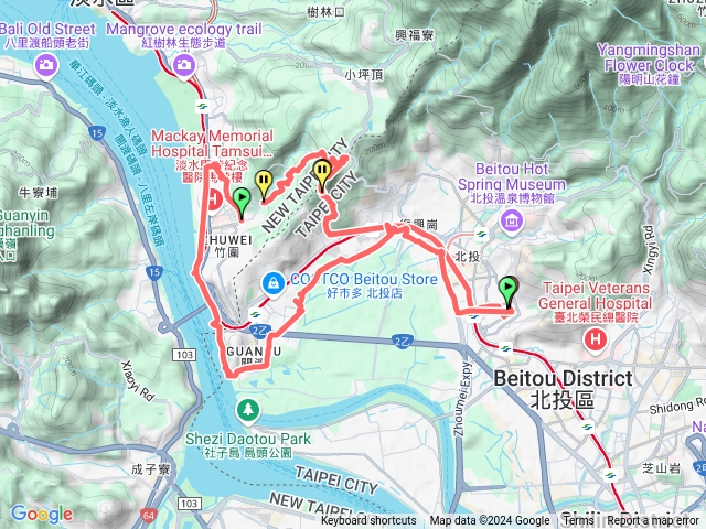 20241109第34届台灣IML國際健行大會20km