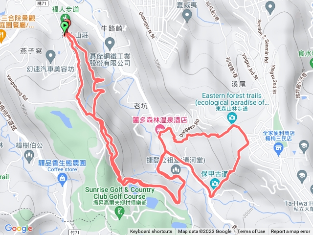 福人山步道-保甲古道-東森森林步道